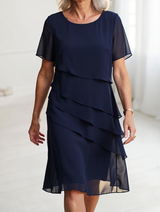Juliette – Elegantní, splývavé šaty s volánky