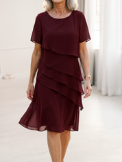 Juliette – Elegantní, splývavé šaty s volánky