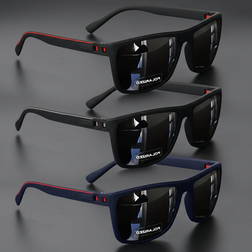 Dave™ | Stylové Hranaté Polarizační Sluneční Brýle S UV400 Ochranným Filtrem