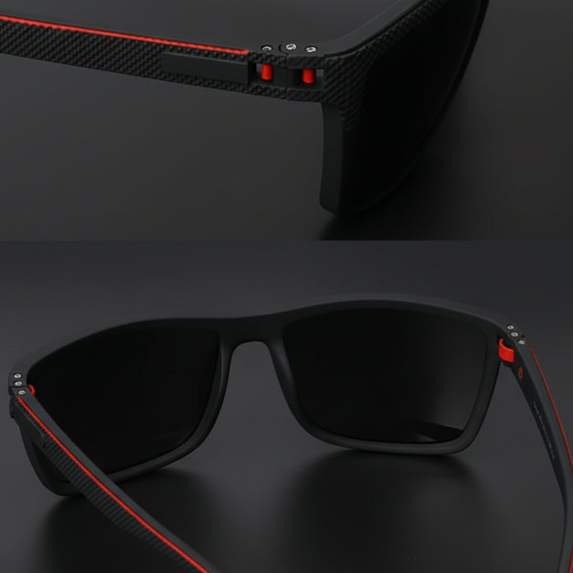 Dave™ | Stylové Hranaté Polarizační Sluneční Brýle S UV400 Ochranným Filtrem