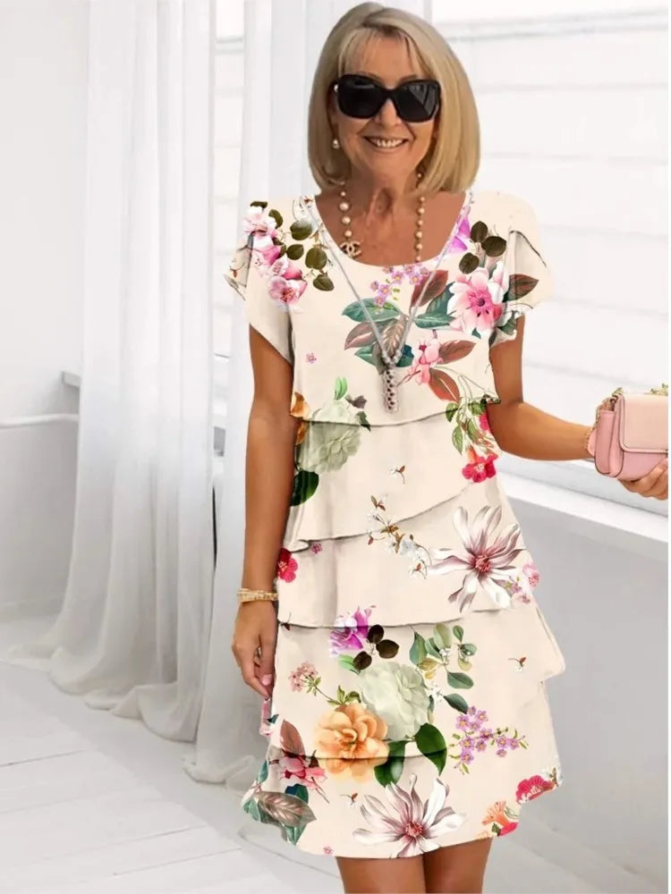 Camille – Elegantní vzdušné šaty s volány